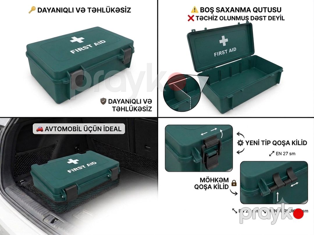 Tibbi yardım çantası — Ağıllı ev və təhlükəsizlik, Bakı (2)