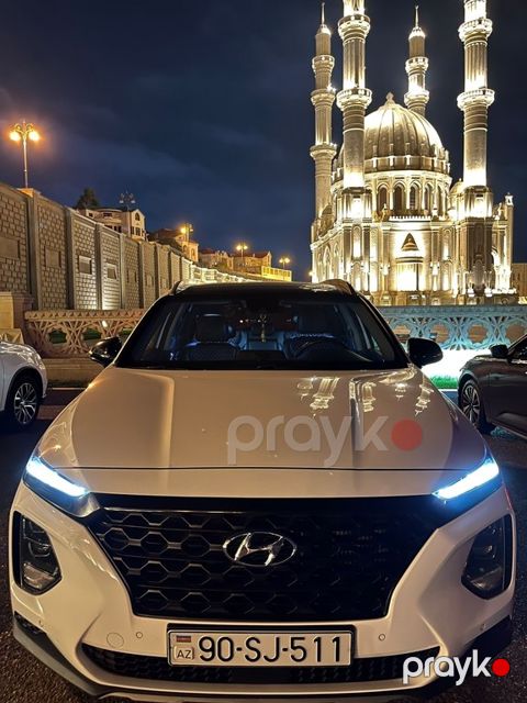 Hyundai Santa Fe, 2.0 L, 2018 il, 163 000 km — Bakı
