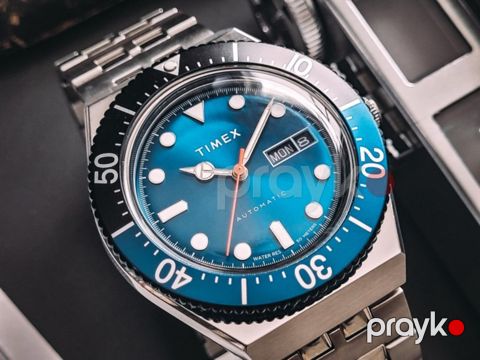 Timex M79 Batman Blue Dial qol saatı — Bakı