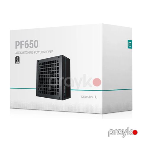 DeepCool PF650 650W 80 Plus Power Supply (A-PF650D-HA0B-EU) — Bakı