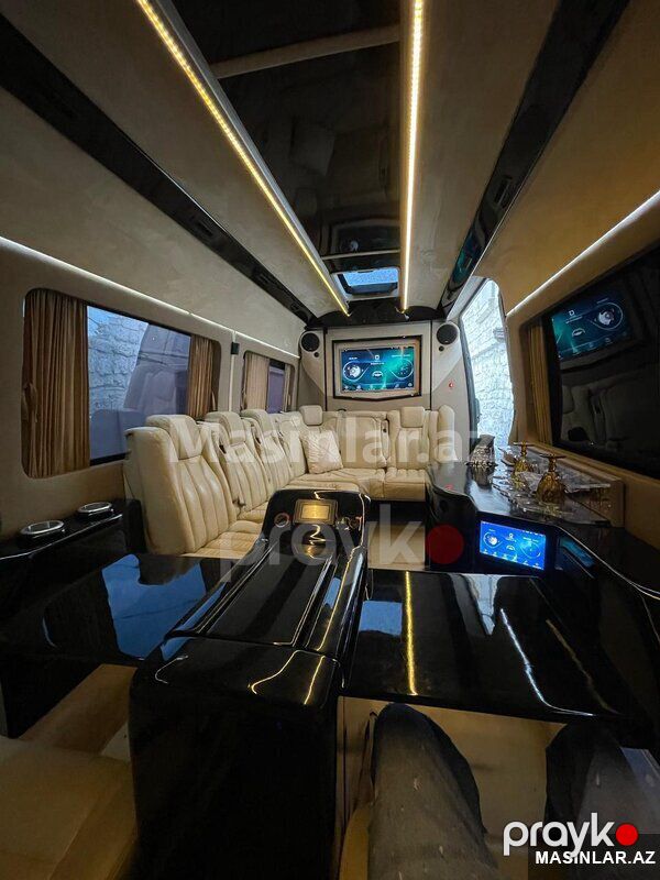 Mercedes vip salon sprinter, 2015 il — Minik avtomobili icarəsi, Bakı (7)