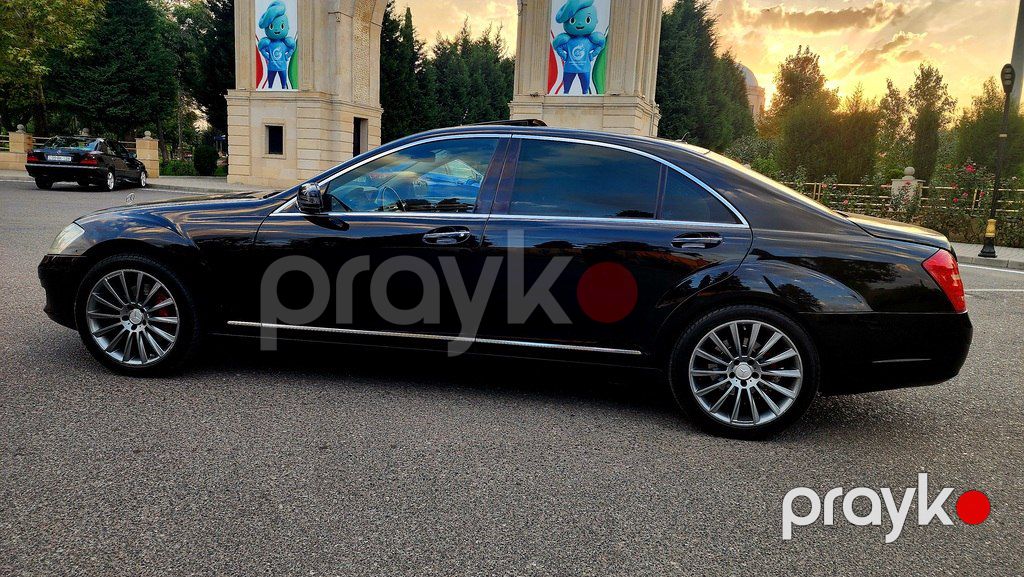 Mercedes S 350, 3.5 L, 2006 il, 216 350 km — Avtomobillər, Gəncə (5)