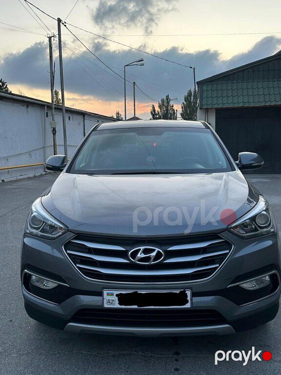 Hyundai Santa Fe, 2.0 L, 2016 il, 189 000 km — Avtomobillər, Bakı (8)
