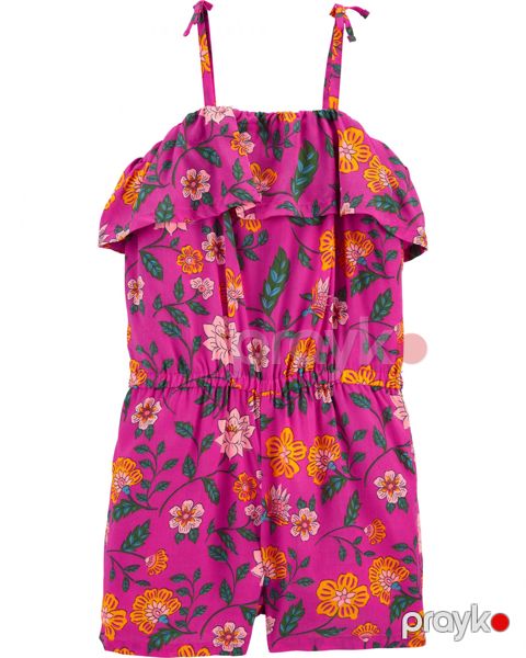 Romper qızlar üçün Carter's 3I892510, rəngbərəng, pambıq, ölçü 5 yaş — Bakı