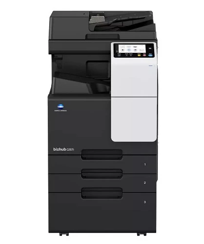 Konica Minolta bizhub C257i Multifunction Printer & DF-633 & DK-518x — Printerləri, Bakı (2)