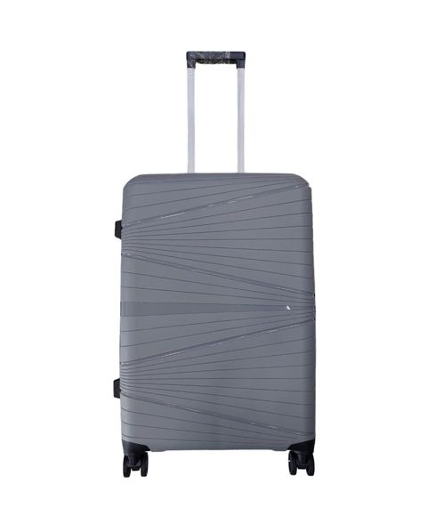 2371 Məhsulun adı: 4 təkərli çamadan baqajaz158, ölçü M, boz Brend — Yoboo az — Suitcases