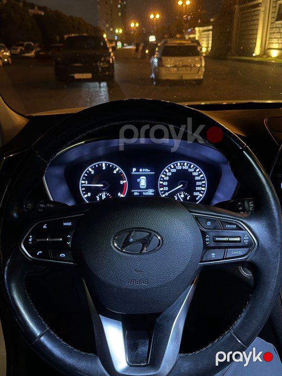 Hyundai Santa Fe, 2.0 L, 2018 il, 163 000 km — Avtomobillər, Bakı (12)