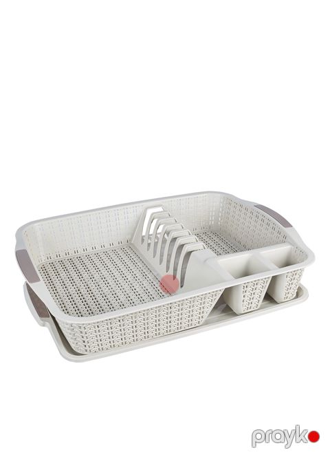Qab-qacaq üçün quruducu Stars plast 94039, plastik, bej, 40.2x30.2x7.5 sm — Bakı