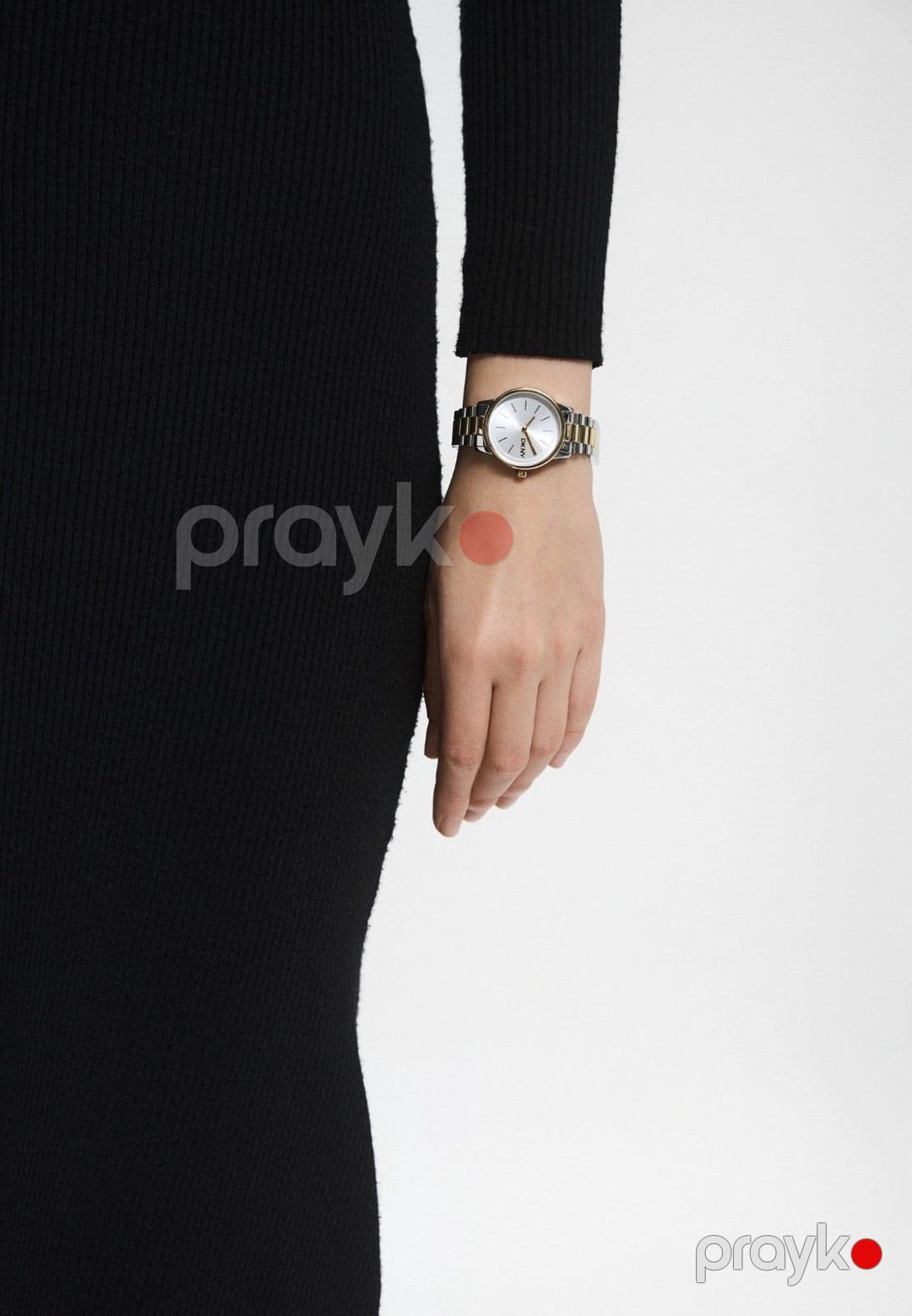 Qol saatı Dkny qızılı-gümüşü, paslanmaz polad - DK1L085M0075 — Mallar, Bakı (2)