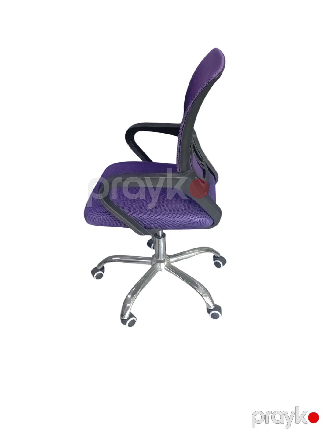 Ofis kreslosu H 01, bənövşəyi — Mallar, Bakı (3)