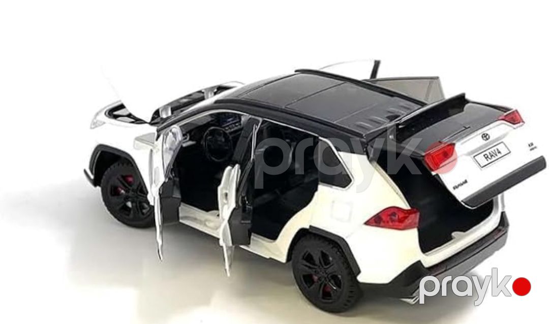 Oyuncaq maşın 1:24 Tayota Rav4 Hybrid, ağ — Mallar, Bakı (2)