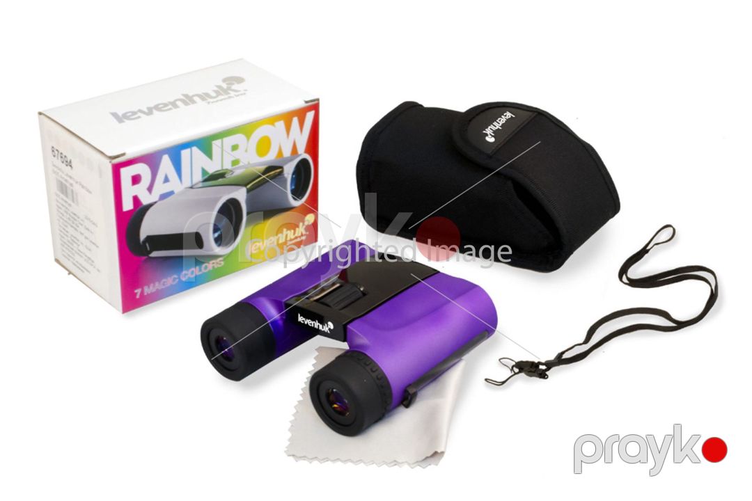 Binokl Levenhuk Rainbow 8x25 Amethyst 67694 — İdman, hobi, istirahət, Bakı (4)