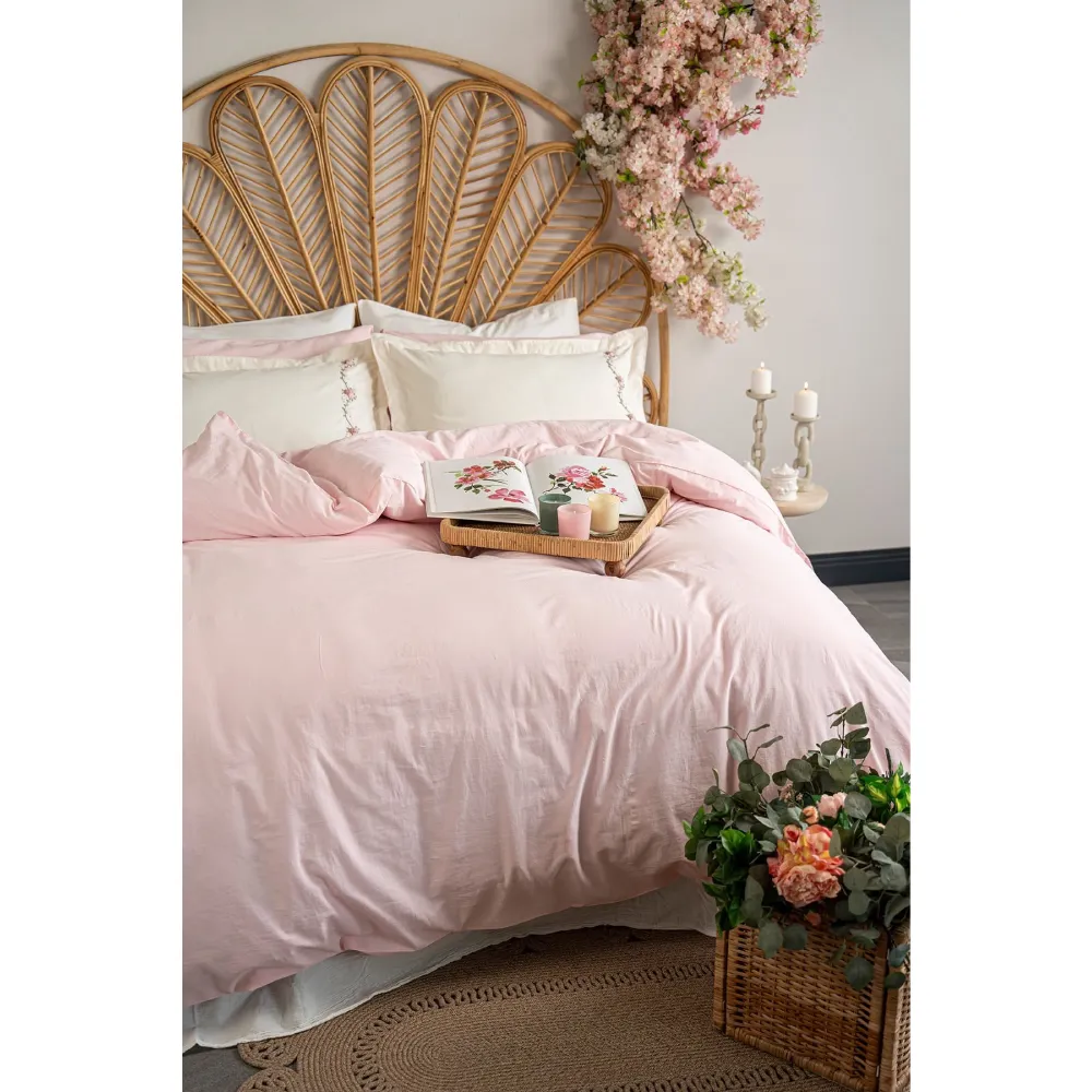 Yataq dəsti İyiGecələr Sweet Dreams, iki nəfərlik, Çəhrayı (8681234943855) — Döşəmə dəsti, Bakı