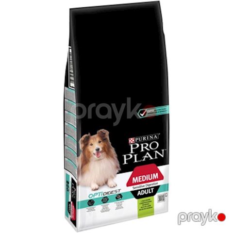 Quru yem Purina Pro Plan orta cinsli və həssas həzmli böyük itlər üçün toyuq və düyü ilə 14 кг — Bakı