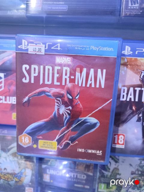 PS4 üçün "Spider-Man" oyun diski — Bakı