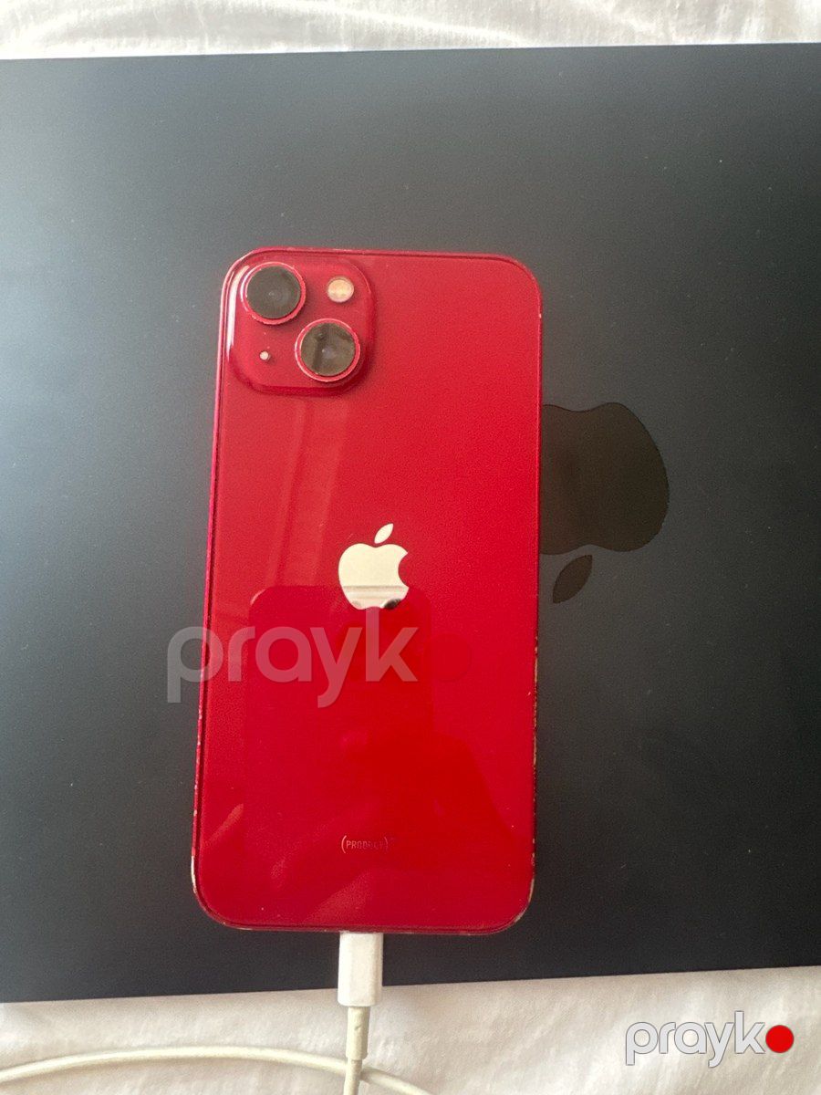 Apple iPhone 13 Red 128GB/4GB — Smartfonlar, Bakı (2)