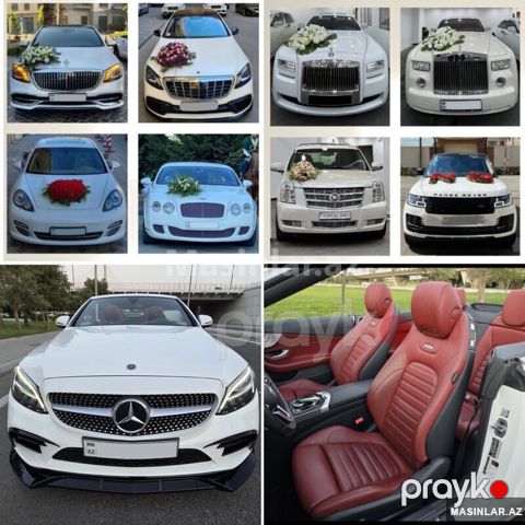 Mercedes Hər növ toy avtomobilləri, 2023 il — Bakı