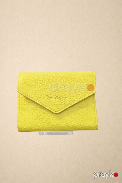 Pul kisəsi qadınlar üçün Tony Bellucci NK00586, sarı, dəri, 12x10 sm — Bakı