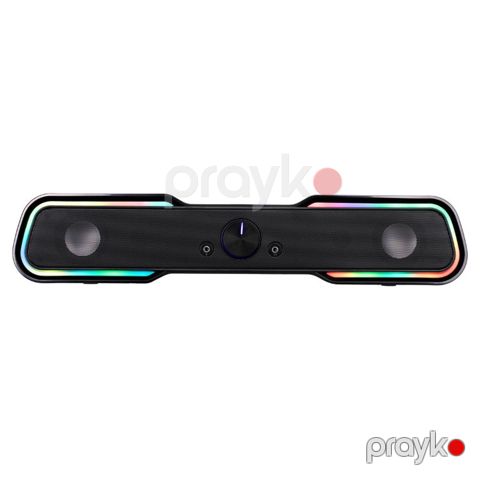 2E Multimedia speaker PCS101 RGB 2.0 USB Black (2E-PCS101BK) — Pctech — Peripheral Devices
