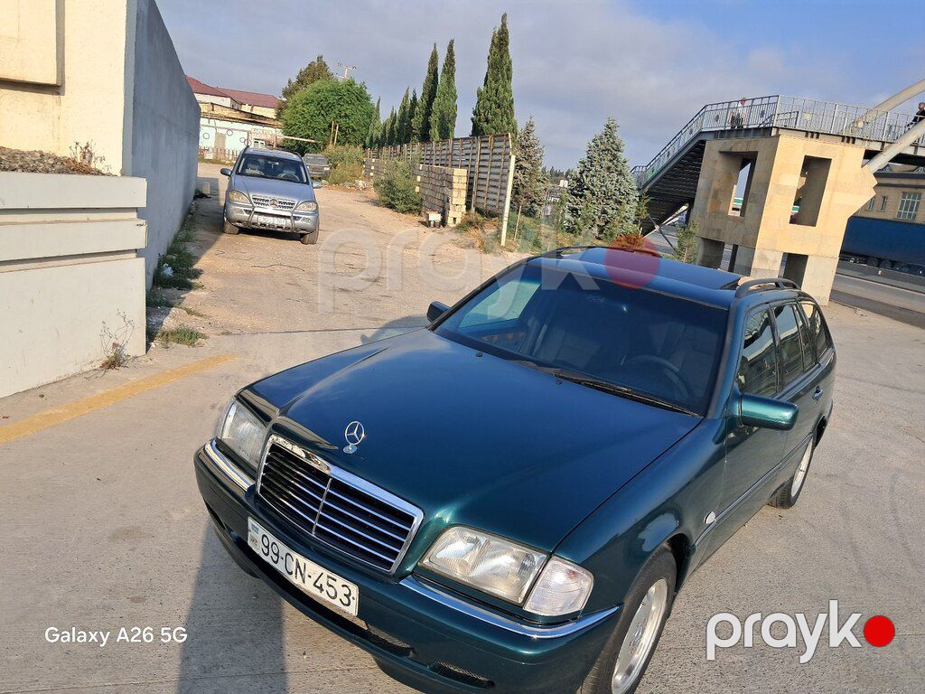 Mercedes C 180, 1.8 L, 1997 il, 330 000 km — Avtomobillər, Bakı (7)