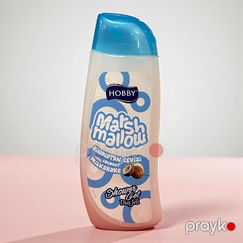 Duş geli Hobby Marsh Mallow, 500 ml — Bakı