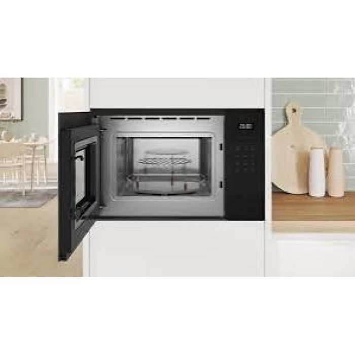 Mikrodalğalı soba Bosch BEL554MB2 25L Qril Elektron Qara Quraşdırılan — Mikrodalğalı sobalar, Bakı (2)