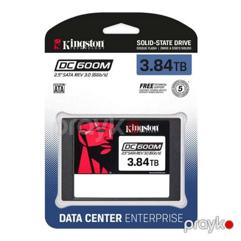 Kingston 3840GB DC600M 2.5″ Enterprise Sata SSD (SEDC600M/3840G) — Bakı