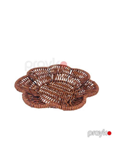 Çörək qabı 6921-557, qəhvəyi, 20x20 sm — Bakı