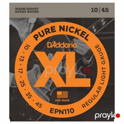 10309 Məhsulun adı: Elektrik gitara üçün simlər D'Addario EPN110 — Bakı