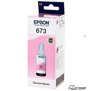 Epson 673 Liight Magenta ink bottle (C13T67364A) — Bakı