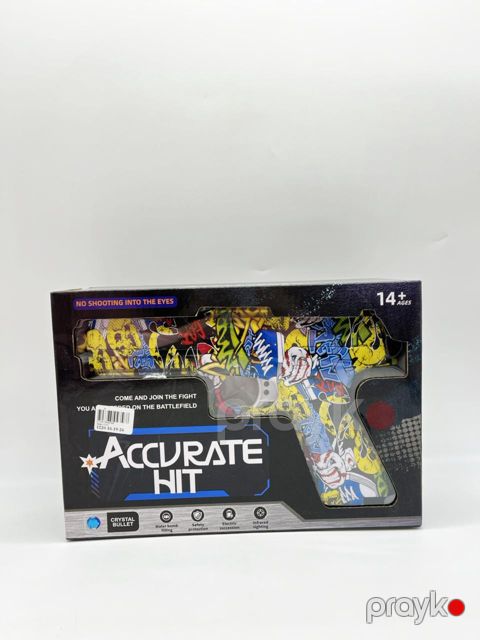 Oyuncaq silah Accurate Hit, plastik, rəngbərəng, 14+ yaş — Bakı