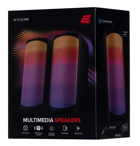 2E 2E-PCS231BK RGB Multimedia Speaker — Bakı