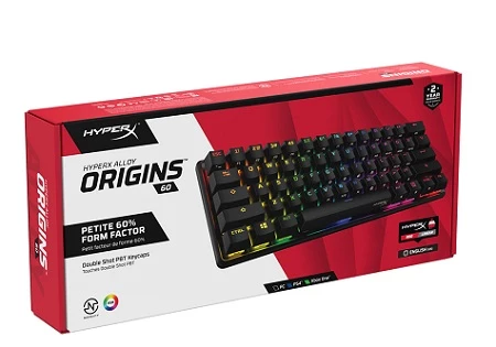 HyperX Alloy Origins 60 (4P5N0AA) Mechanical Gaming Keyboard — Klaviaturalar və siçanlar, Bakı (4)