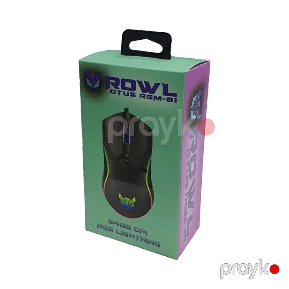 Rowl RGM-01 Otus Gaming Mouse (RGM-01) — Klaviaturalar və siçanlar, Bakı (2)