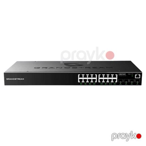 Grandstream GWN7802P Managed Network Switch (GWN7802P) — Pctech — Surveillance cameras