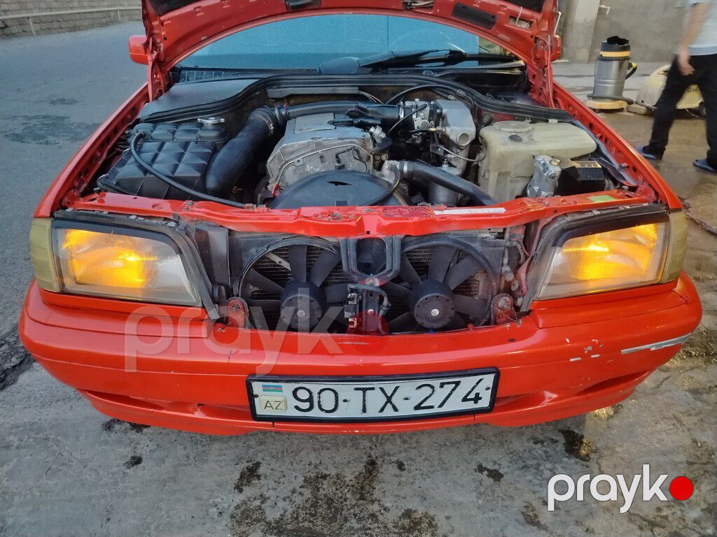 Mercedes C 180, 1.8 L, 1995 il, 649 614 km — Avtomobillər, Saatlı (12)