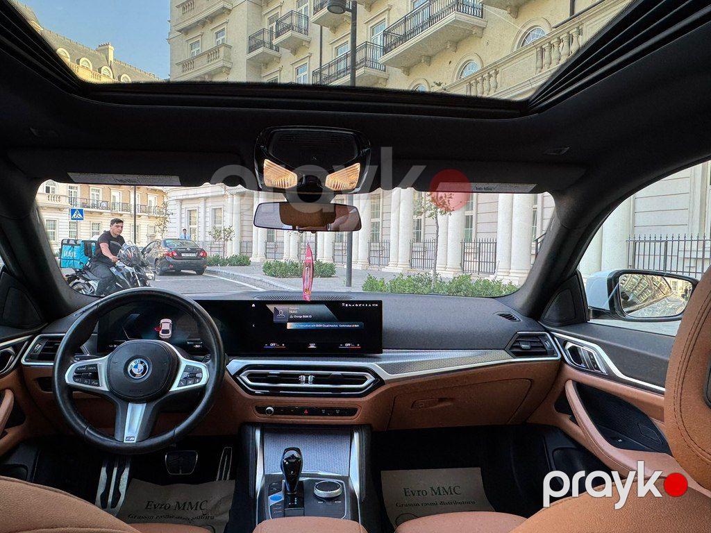 BMW i4, 83.9 kWh, 2022 il, 37 000 km — Avtomobillər, Bakı (4)