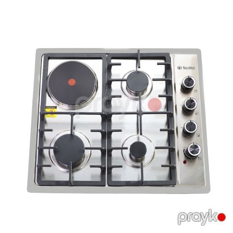 Bişirmə paneli neohot QORUMA.60SM3QAZ+1ELK.İNOXP/1 — Bakı