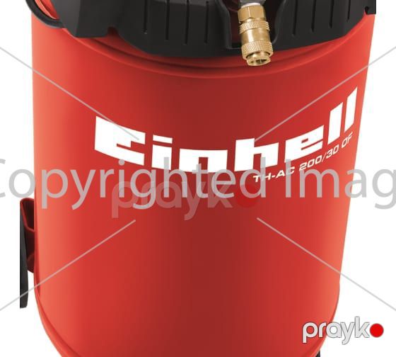 Kompressor yağsız Einhell Th-ac 200/30 OF (4010394), 200 l/dəq, 8bar, 30l — Təmir və inşaat, Bakı (3)