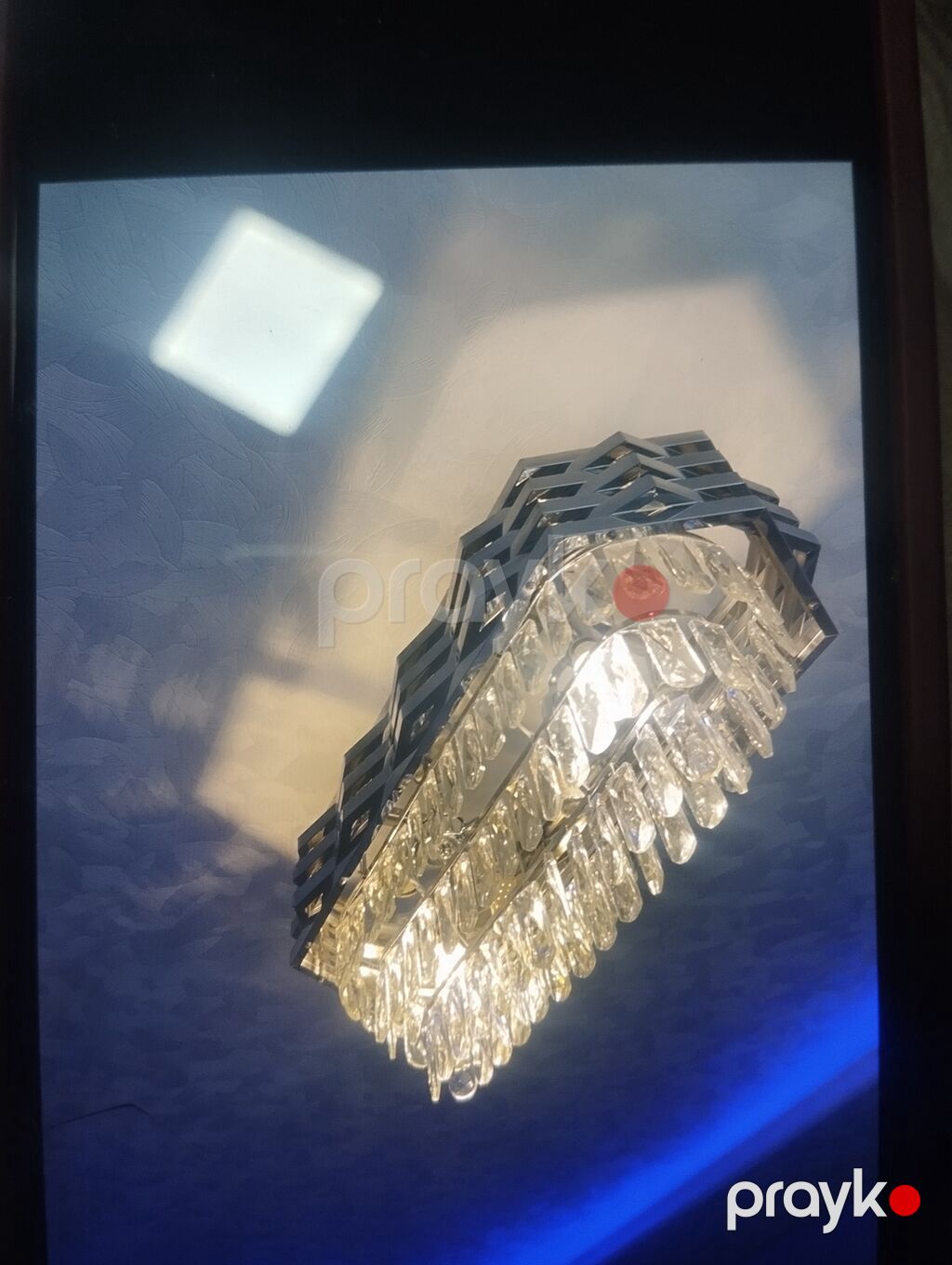 Çılçıraq, 6 lampa, Xrustal — Tavan is?qlar? v? cilc?raqlar, Bakı (2)