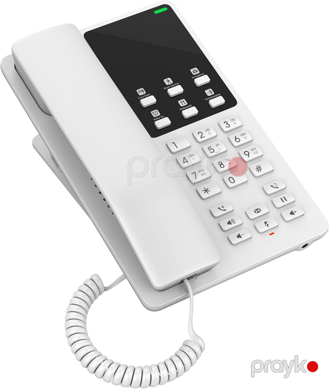 Grandstream GHP620 White Compact Hotel IP Phone (GHP620) — Şəbəkə və server avadanlığı, Bakı (3)