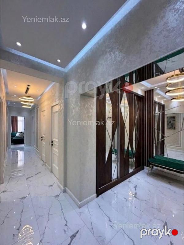 Kirayə 3 otaqlı Bina evi menzil (Yeni tikili), 125 m², Nəsimi rayonu — Mənzil, Bakı (3)
