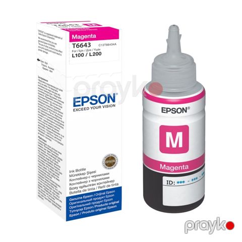 Epson L100 Magenta Ink Bottle (C13T66434A) — Bakı