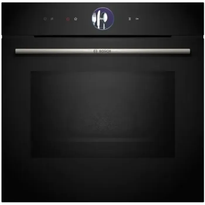 Bosch HMG776NB1 Ankastre Soba – Serie 8, 71 L, Mikrodalğa + 4D Hotair, Pyrolytic, Home Connect — Bakı