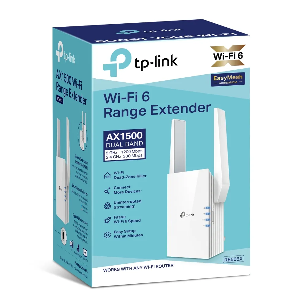 TP-Link-RE505X AX1500 (Wi-Fi Range Extender) — Mallar, Bakı (4)