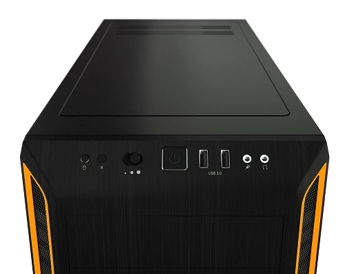 be quiet Pure Base 600 Window Orange (BGW20) Computer case — Korpuslər, Bakı (3)