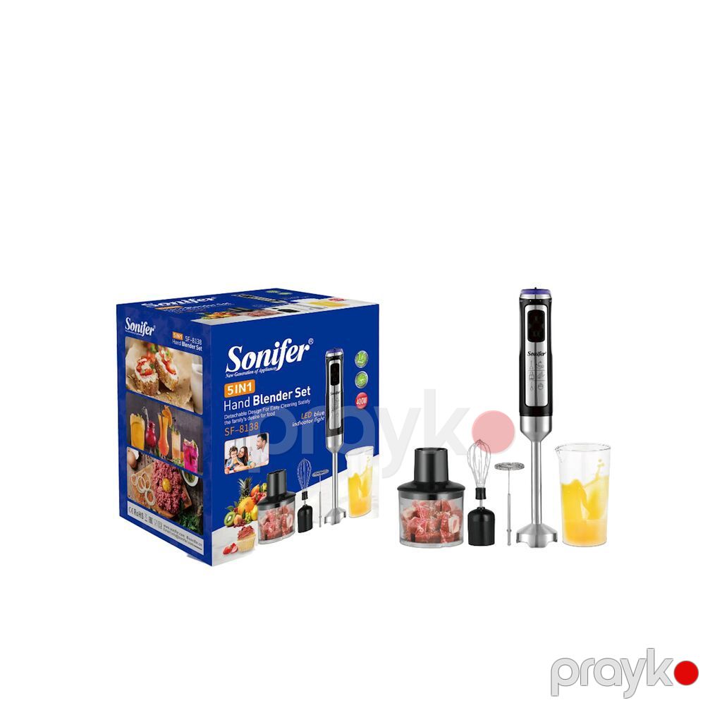 Məhsul №1916 — Sonifer SF-8138 Salınma Blender Seti Qiymət: 44 — Blenderlər, xırdalayanlar və mikserlər, Bakı (2)