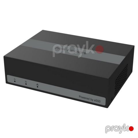 Hikvision 4-ch 4MP Lite 1U H.265 eSSD DVR (DS-E04HQHI-B) — Bakı