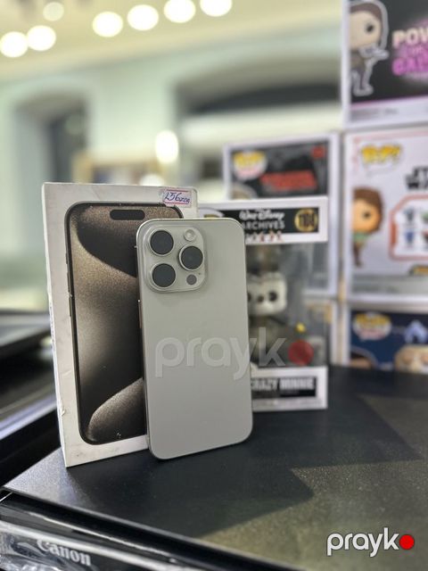Apple iPhone 15 Pro Natural Titanium 256GB/8GB — Bakı