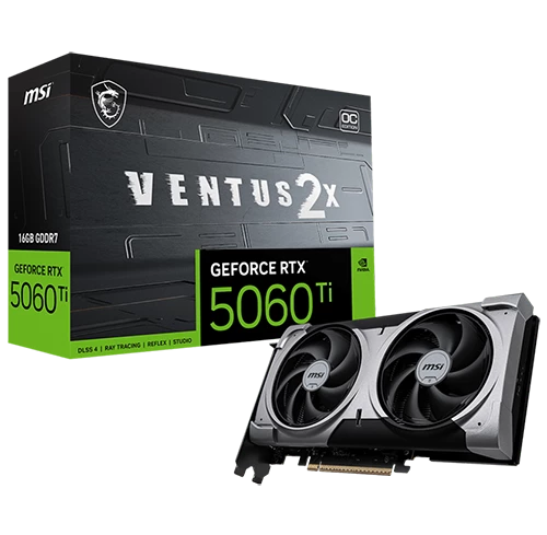 MSI GeForce RTX 5060 Ti Ventus 2X OC Plus 16GB 128bit — Bakı
